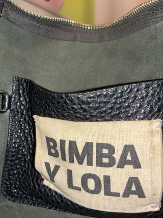 Bolso Bimba y Lola Piel Negro Original