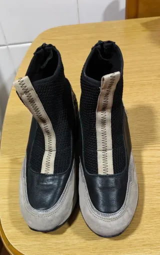 Botines Cetti Talla 37 Animal Print casi nuevos