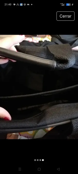 Maletín para portátil HP negro