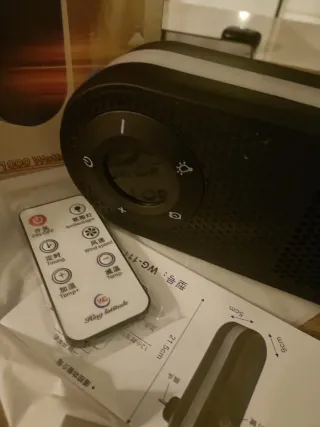 Mini Calentador Eléctrico 1000W Nuevo