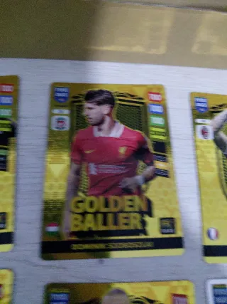 6 Cromos Dorados Balón de Oro FIFA 365