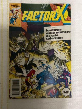 Lote comics Factor X Forum