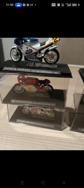 Modellini Moto GP Honda, Suzuki, Yamaha