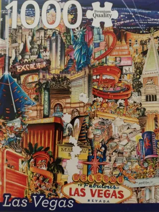 Puzzle Las Vegas 1000 piezas  NUEVO sin abrir