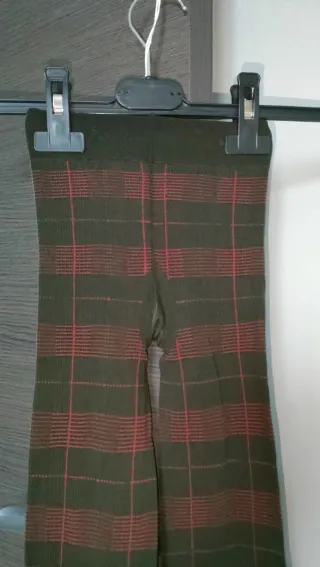 Collant verde scozzese tg S