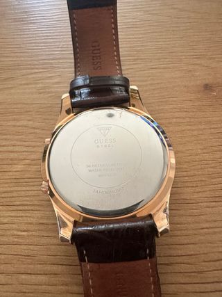 Reloj Guess Marrón y Dorado