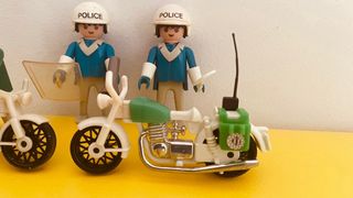Playmobil Policía 1ª Época Motos
