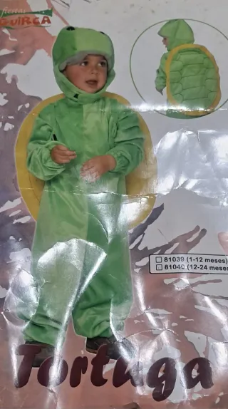 Disfraz Tortuga 12-24 meses
