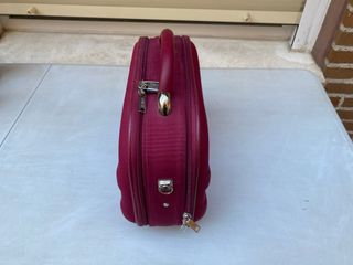 Bolso Neceser Maleta Granate con Cremallera