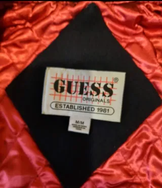 Bomber GUESS Limited Edition Patch Nera