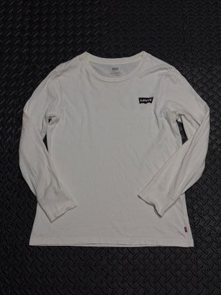 Camiseta Levi's Mujer Manga Larga Blanca