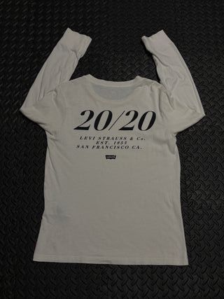 Camiseta Levi's Mujer Manga Larga Blanca