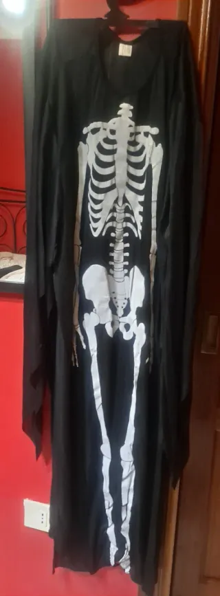 Disfraz esqueleto 10-14 años