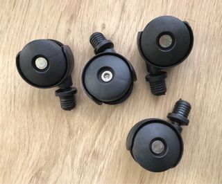 Juego 4 Ruedas Negras