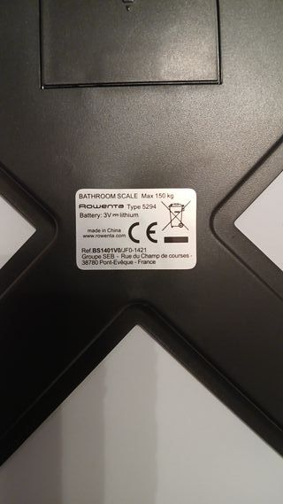 Báscula Digital Rowenta