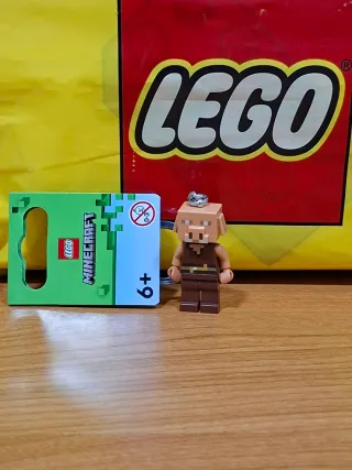 Lego Minecraft Figura de Cerdo
