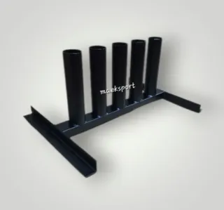 Soporte Barras Olímpicas CrossFit bumpers