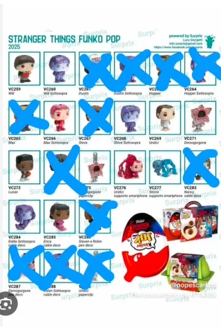 Funko Pop Stranger Things Kinder Joy