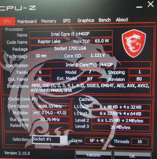 PC Gaming I5-14400 32GB DDR5 ASUS Dual RTX 2070 8G