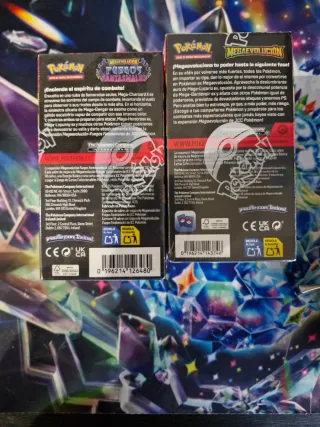 Lote 2 booster box 18 sobres Megaevoluciones