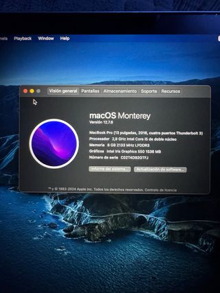 MacBook Pro 2016 touch bar