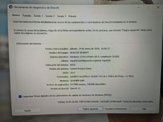 PC Sobremesa + Monitor 24¨