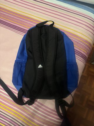 Mochila Adidas Azul y Negra Talla unica