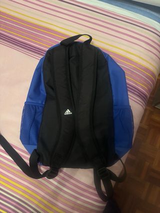Mochila Adidas Azul y Negra Talla unica