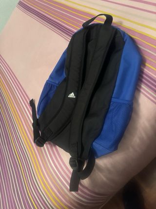 Mochila Adidas Azul y Negra Talla unica