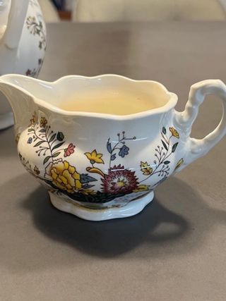 Juego de café La Cartuja de Sevilla.