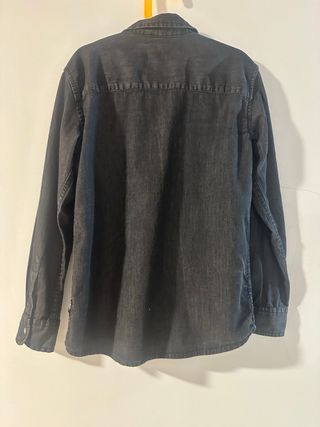 Camisa Tiffossi Denim Manga Larga Niños 10-11 Años