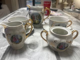 Juego de porcelana Santa Clara