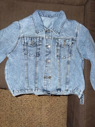 Chaqueta tejana vaquera mujer