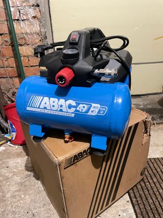 Compressore aria ABAC super silenziato 8 bar 6 L