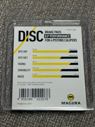 Pastillas Freno Disco Magura MT Performance