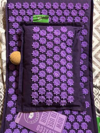 Esterilla de Acupresión con Cojín y Bola – Relajac