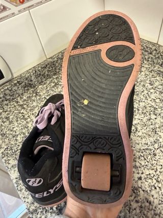 Zapatillas Heelys Negras y Rosas 35 i 38