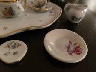 Miniaturas de porcelana antigua