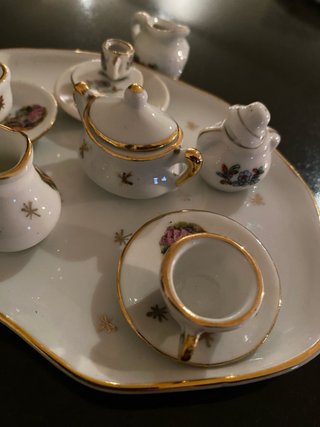 Miniaturas de porcelana antigua