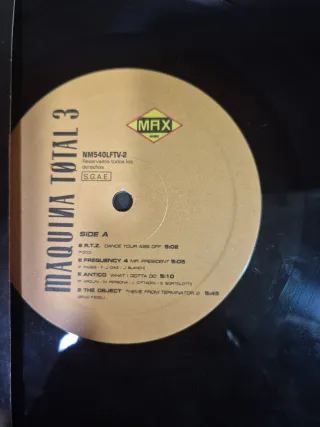 Vinilo Maquina Total 3