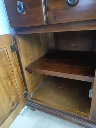 Vitrina Aparador Madera Maciza Clásico