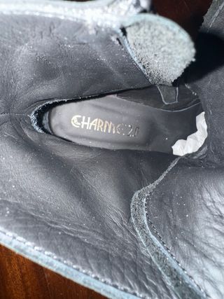 Stivali biker donna neri con borchie