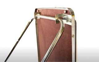 Camarera plegable acero cromado y formica Años 60