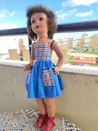 Muñeca Lili Antigua Hermana Gisela