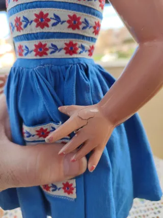 Muñeca Lili Antigua Hermana Gisela