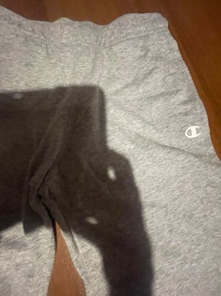 Pantaloni tuta ragazzo Champion grigi