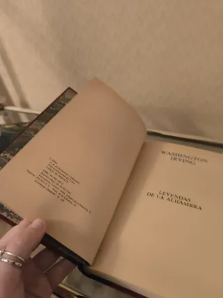 Cuentos de la Alhambra. Washington.