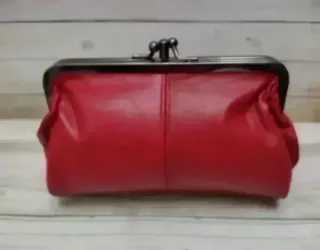 OFERTA. MONEDERO VINTAGE PIEL AUTÉNTICA