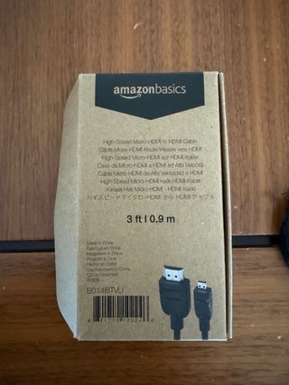 Cable HDMI Amazon Basics 0.9m