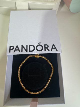 Pulsera Dorada Compatible con Charms